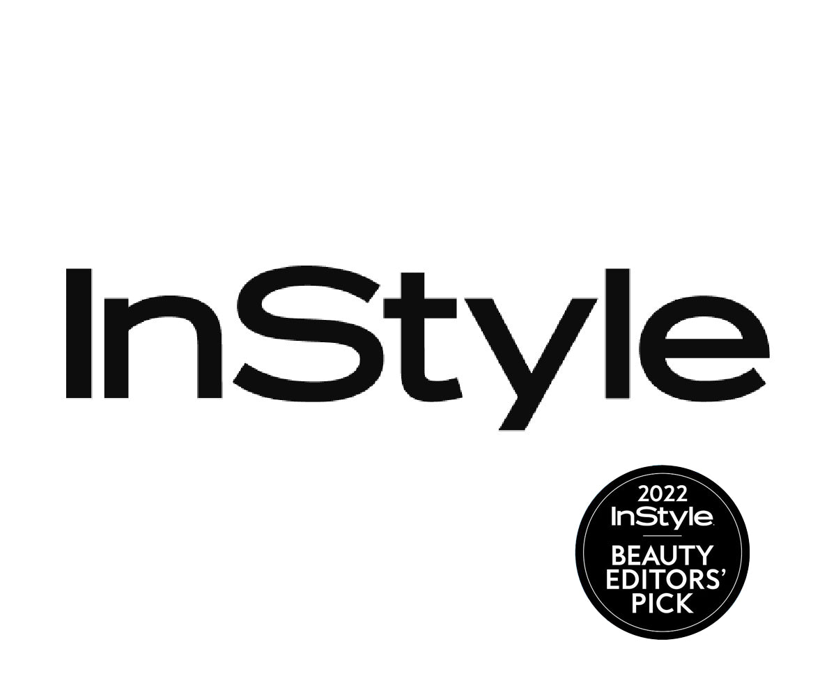 InStyle logo and 2022 InStyle Beauty Editors' Pick icon